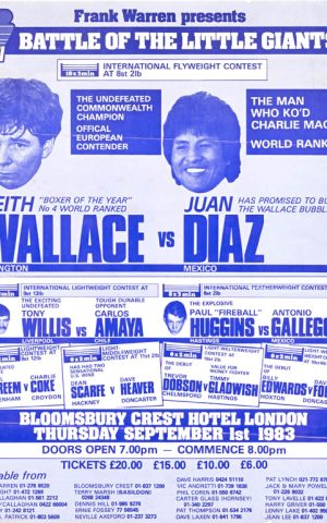 Keith Wallace vs Juan Diaz
